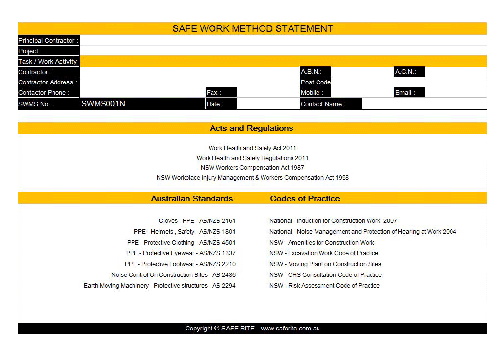 Owner Builder Safety System