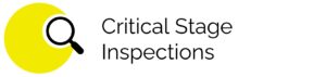 Critical stage inspections icon